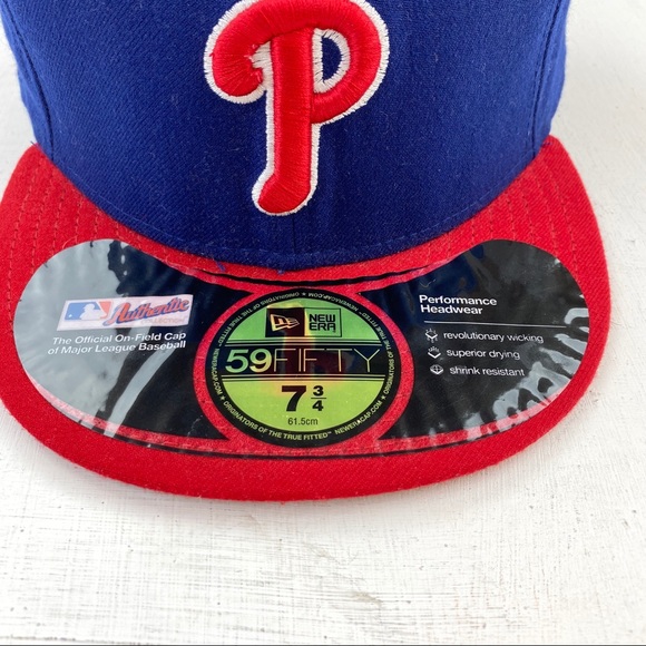 Philadelphia Phillies New Era 59Fifty On Field Hat - Picture 6 of 8